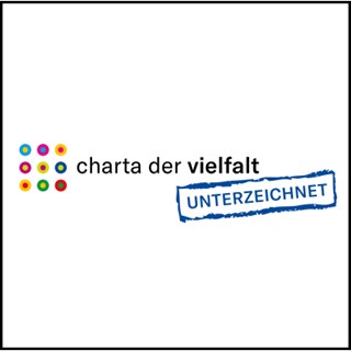 Farbiges Logo Charta der Vielfalt